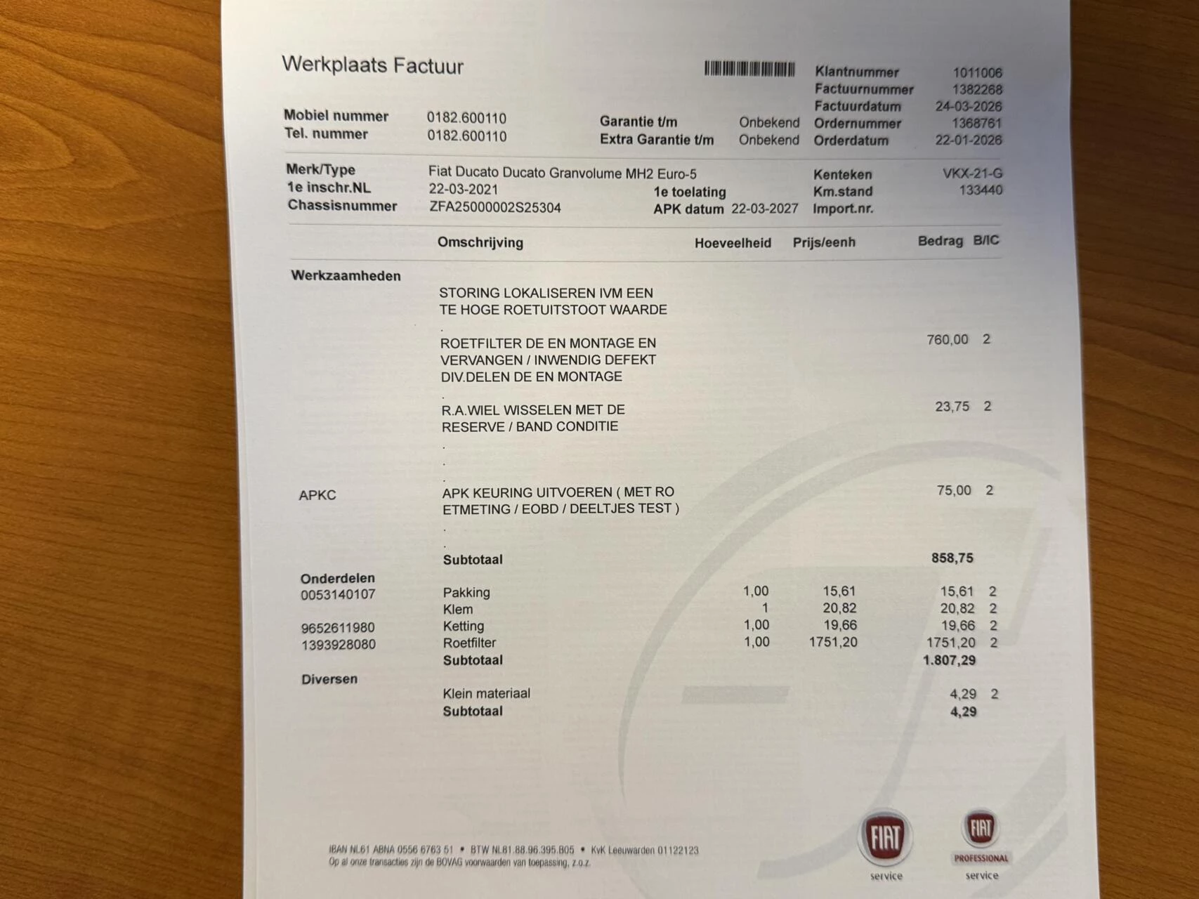 Hoofdafbeelding Fiat Ducato