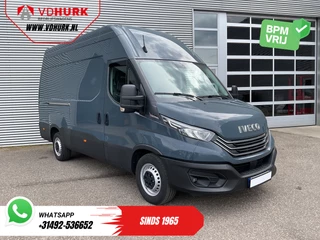 Iveco Daily 35S21HV 3.0 180 pk Aut. L2H3 LED/ 3.5t Trekverm./ Adapt.Cruise/ Carplay/ Gev.Stoel./ Climate/ Navi/ Camera/ Trekhaak