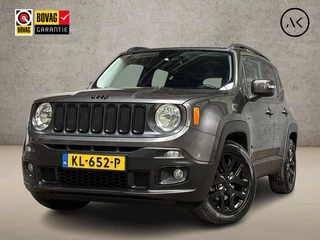 Hoofdafbeelding Jeep Renegade Jeep Renegade 1.6 Black Sport (NAVIGATIE, GETINT GLAS, PARKEERSENSOREN, SPORTSTOELEN, CRUISE, NIEUWE APK, NIEUWSTAAT)