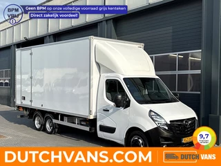 Opel Movano 2.3Turbo 165PK BE-Clixstar € 87.500,-- Nieuw Bakwagen+Laadklep | Multimedia | Airco | Camera | Cruise