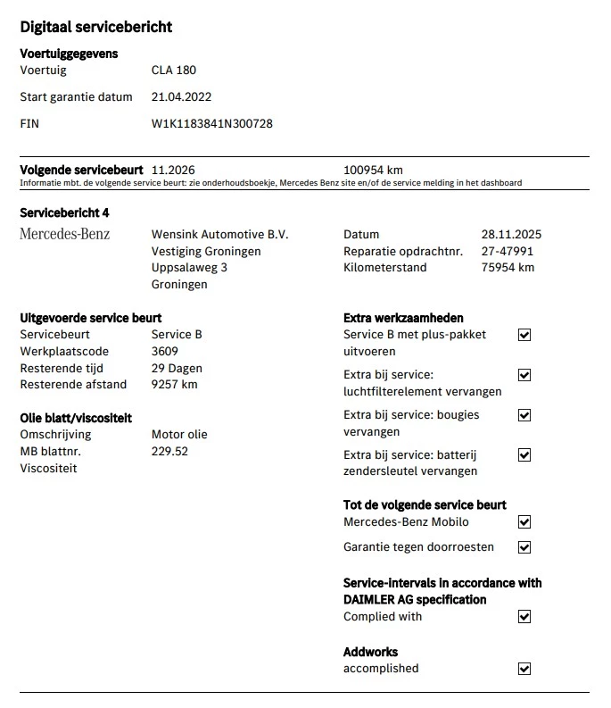 Hoofdafbeelding Mercedes-Benz CLA