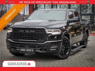 Dodge Ram 1500 LIMITED SPORT DE MEEST LUXUEUZE PICK UP HIGH OUTPUT H.O 540PK 706 Nm 2025 | XB9 | MASSAGE | BOM VOL | CREW CAB | DUBBELE CABINE | GRIJSKENTEKEN | VOORRAAD NR 2319 - 5180