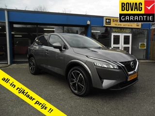 Hoofdafbeelding Nissan QASHQAI Nissan Qashqai 1.3 MHEV AUTOMAAT N-CONNECTA NAV ECC 19"LMV 360 CAMERA PDC XENON RIJKLAARPRIJS