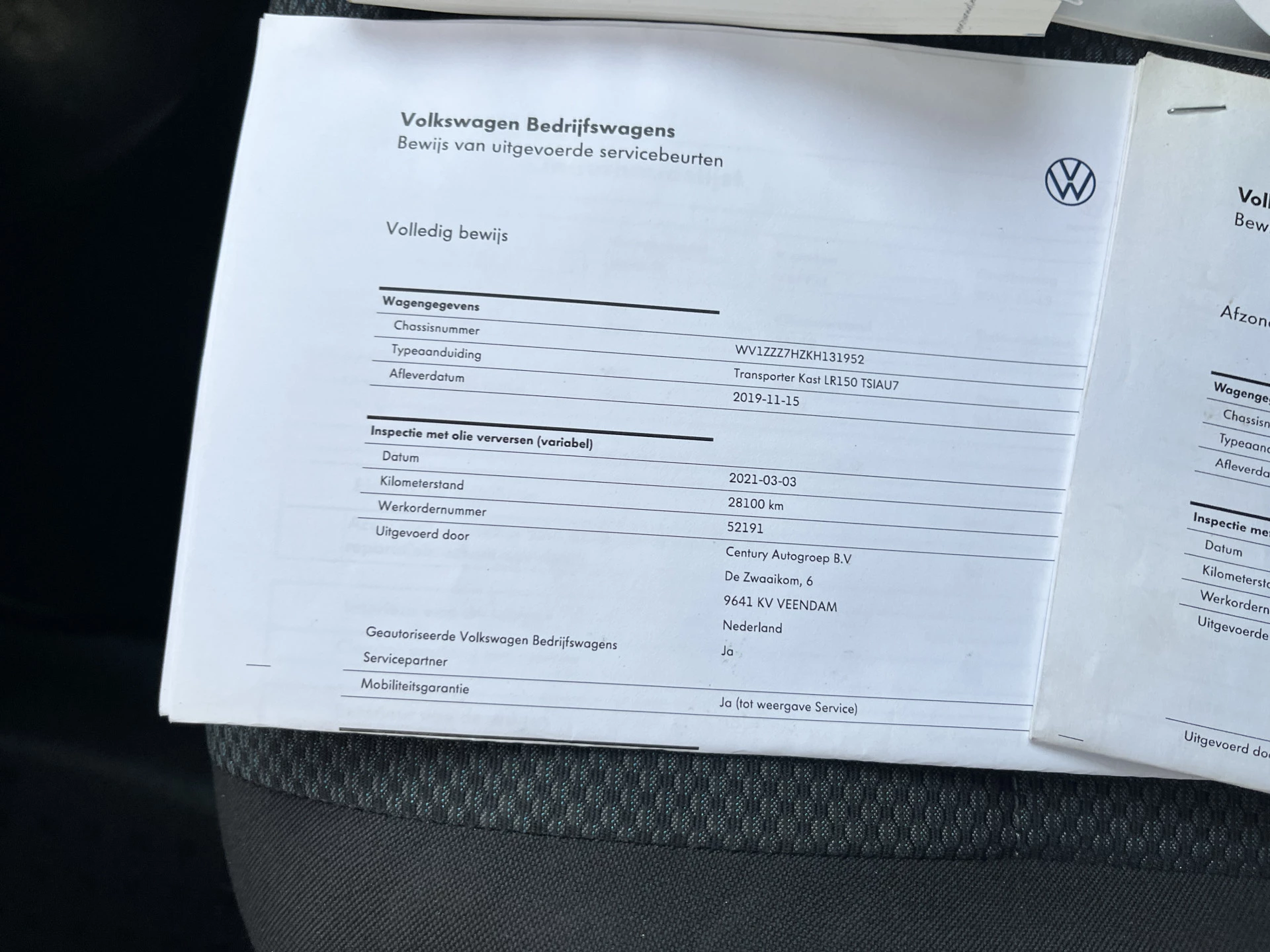 Hoofdafbeelding Volkswagen Transporter