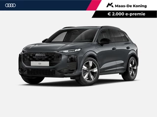 Audi Q3 1.5 200kW e-hybrid S edition 272 PK · Tech plus · Trekhaak elek. wegklapbaar · Glazen panoramadak