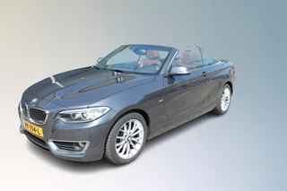 Hoofdafbeelding BMW 2 Serie BMW 2 Serie 218I CABRIO LUXURY / leder / Airco / nederlandse auto