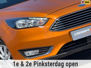 Ford Focus Wagon 1.0 125PK Titanium | Electric Orange | Navi/Cruise/Clima/PDC/LMV/LED - Keurige reisgenoot!