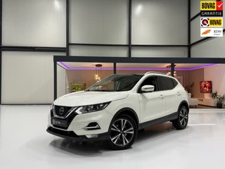 Nissan Qashqai 158PK Aut. 360° Camera Trekhaak Pano Stoelverw. Lane Assist Navi Climate Pdc Winterpack Isofix Comfortstoelen