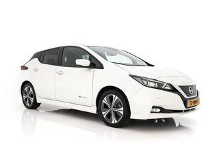 Nissan Leaf Tekna 40 kWh *LUXURY-LEATHER | FULL-LED | KEYLESS | NAVI-FULLMAP | BLIND-SPOT | BOSE-SOUND | DAB+ | HEATED-COMFORTSEATS | DIGI-COCKPIT | PRIVACY-GLASS | TOPVIEW-CAMERA | 17"ALU*