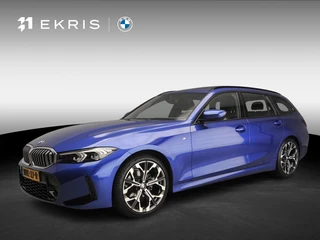 BMW 3 Serie Touring 320i | M-Sportpakket | LED | Navigatie | Trekhaak | Schuifdak | Sportstoelen | Stoelverwarming | DAB | Alu 19 inch