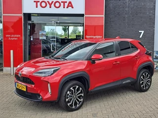 Toyota Yaris Cross 1.5 HYBRID DYNAMIC NAVI CAMERA PARK-SENSOREN STOEL/STUURVERWARMING PRIVACY-GLASS 17"LM-VELGEN LED