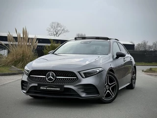 Mercedes A-klasse 200 AMG Limousine Panoramadak|Keyless|Night pakket|Multibeam led|Camera|Elektr. verst. stoelen