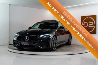 Mercedes-Benz C-Klasse 200 AMG Premium+ 204PK | Pano | Sfeer | Burmester | Memory | ACC+Dodehoek | Fabrieksgarantie