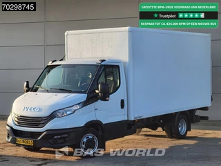 Iveco Daily 35C16 Laadklep Bakwagen Dubbellucht 160PK Airco Euro6 Meubelbak Koffer Airco