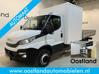 Iveco 65C18 3.0 Automaat Open Laadbak / Mobiele Werkplaats / Bott Inrichting / Euro 6 / Airco / Cruise Control / Trekhaak / Camera / 3-Zits / 55.400 KM !! C-Rijbewijs !!