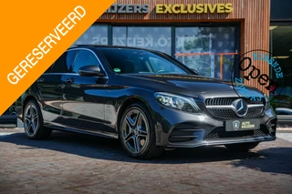 Hoofdafbeelding Mercedes-Benz C-Klasse Mercedes-Benz C-klasse 300 de AMG Line Pano Navi