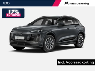 Audi Q6 e-tron Advanced edition 252 PK · Trekhaak, mechanisch draaibaar · Sportstoel zwart leder-kunstl.