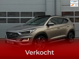 Hyundai Tucson 1.6 T-GDI PREMIUM / TREKHAAK / CARPLAY / PANO / 360 CAMERA / DODEHOEK / STOELVERKOELING + VERW / ELEK STOELEN /