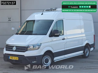 Volkswagen Crafter 140pk L3H3 Koelwagen Konvekta Airco Cruise Parkeersensoren Kühlkastenwagen Koeler L2H2 9m3 Airco Cruise control