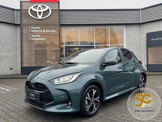 Toyota Yaris HYBRID 115 DYNAMIC COMFORT PACK STOEL/STUURVERW PARK-SENSOREN BLIND-SPOT APPLE/ANDROID KEYLESS 16" LM-VELGEN