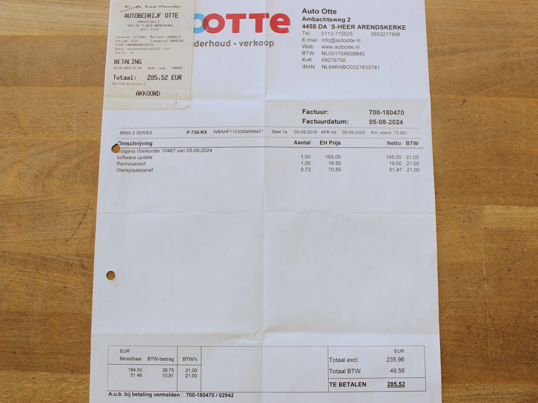 Hoofdafbeelding BMW Z4