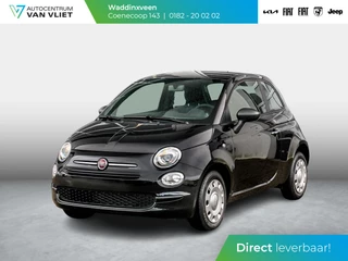 Fiat 500 Hybrid Urban | Airco | Cruise | Apple Carplay | Nero Vesuvio