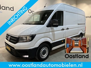 Volkswagen Crafter 35 2.0 TDI L3H3 180 PK Servicebus / Sortimo Inrichting / Euro 6 / Schuifdeur L + R / 220V. / Airco / Cruise Control / Camera / Trekhaak 3000 KG. / CarPlay / Navigatie
