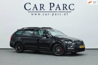 Skoda Octavia Combi 2.0 TSI RS 220+PK LED/PANO/HALF LEDER+S.VERWARMING/LMV/CAM/CRUISE/ECC/12 MND GARANTIE!