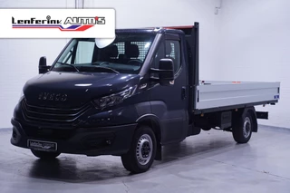 Hoofdafbeelding Iveco Daily Iveco Daily 35S18 180 pk Aut. Pick Up / Open Laadbak Airpro Luchtvering, Navi, Adapt. Cruise, Trekhaak 3.500 kg, BPM vrij