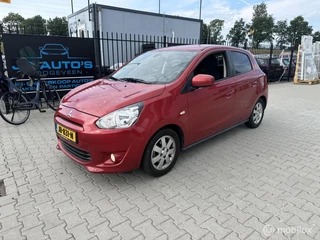 Hoofdafbeelding Mitsubishi Space Star Mitsubishi Space Star 1.0 Intense+ fietsen drager goed onder houden