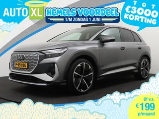 Audi Q4 e-tron 50 Quattro S-Line 77 kWh Warmtepomp Pano-dak RS-Stoelen