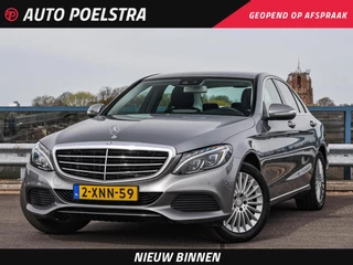 Mercedes-Benz C-klasse 200 Prestige 184 PK Automaat | Trekhaak | LED | Navigatie | Leder | Stoelverwarming | 17"