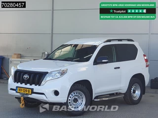 Hoofdafbeelding Toyota Land Cruiser Toyota Land Cruiser 2.8 D-4D 177 PK Euro6 3DRS VAN 3.5t trekhaak Warn Lier Airco PDC 2m3 Airco Trekhaak