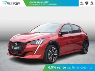 Hoofdafbeelding Peugeot e-208 Peugeot e-208 EV GT Pack 50 kWh SOH 92,5%  | 3 FASE | PANODAK | ACHTERUITRIJCAMERA MET SENSOREN | NAVI & CARPLAY | E.C.C. |