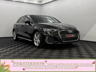 Audi A3 Sportback 30 TFSI S-line Airco, Navi, Parkeersensoren, Virtual desk, Cruise control, Stoelverwarming, A start stop