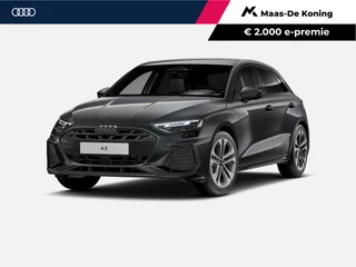 Audi A3 Sportback 40 TFSI e S edition 204 PK · Assistentiepakket rijden en parkeren plus · Optiekpakket zwart plus · Lichtpakket plus ambient light