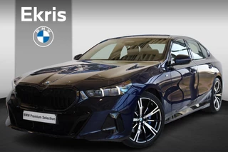 BMW 5 Serie Sedan 520i | M Sport Pro | Glazen Panoramadak | Stuur & Stoelverwarming | Leder | Active Cruise Control | Harman Kardon | 20" M Sterspaak |