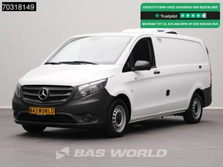 Mercedes Vito 116 Automaat Kerstner Koelwagen L2H1 230v Stekker Airco Cruise Camera Euro6 Koel Koeler Kühl Kühler Kühlwagen Kühlkasten Airco Cruise control