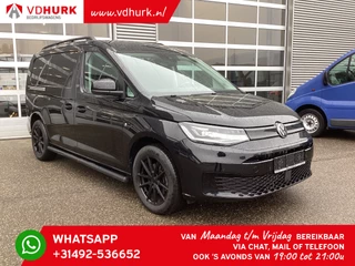 Volkswagen Caddy Cargo Maxi 2.0 TDI Black Edition 125 pk Aut. Leder/ Adapt. Cruise/ Virtual Cockpit/ Standkachel/ LED/ Stoelverw./ Navi