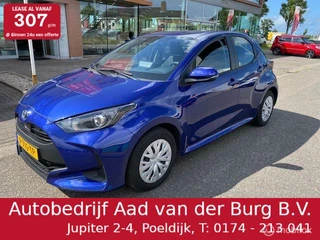 Toyota Yaris 1.5 Hybrid Automaat Trendline 5 deurs , Navigatie , Camera , Climate controle , Cruise Controle  , Hybride  brandstof verbruik 1 ltr 20 km , 10 jaar fab garantie
