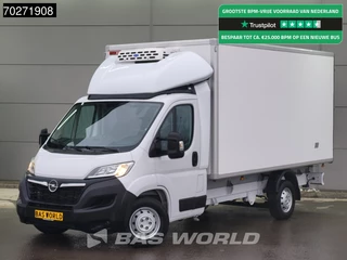 Hoofdafbeelding Opel Movano Opel Movano 165PK Koelwagen Carrier Koel Airco Cruise 165PK Kuhlkoffer Koeler Bakwagen Koffer 17m3 Airco Cruise control
