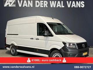 Volkswagen Crafter 2.0 TDI 141pk L3H3 (L2H2) Euro6 Airco | Massagestoel | Camera | Apple Carplay | Cruisecontrol Chauffeursstoel, Android Auto, 2800kg trekvermogen