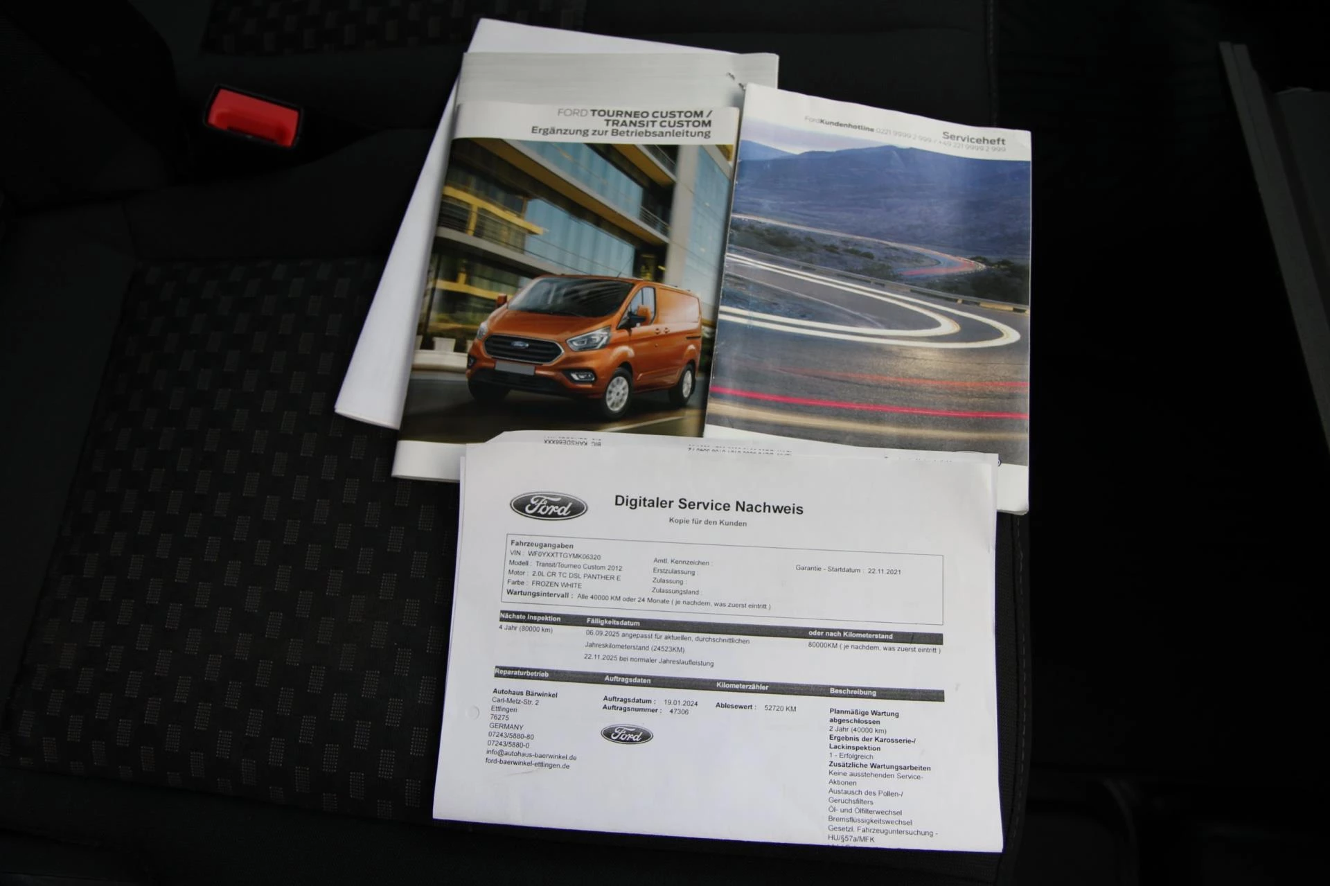 Hoofdafbeelding Ford Transit Custom