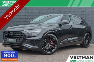 Audi Q8 55 TFSI e quattro S-LINE PANORAMADAK ADAPTIVE CRUISE 360CAMERA LUCHTVERING