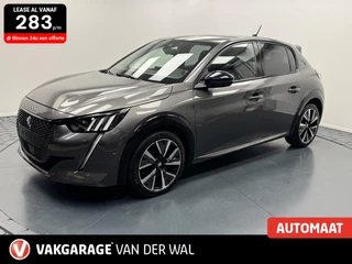 Peugeot 208 1.2i GT-Line Automaat-Navigatie-Adapt.Cr.contr-Clima-Camera-Carplay-Parkeersensoren-Stoelverwarming-Lm17''velgen-Leder