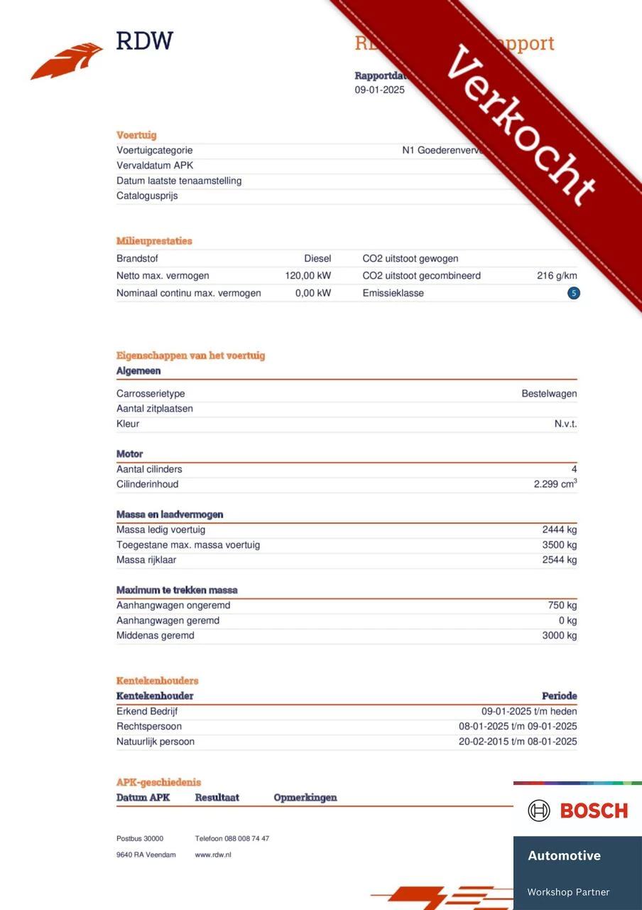 Hoofdafbeelding Renault Master