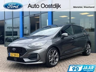 Ford Fiesta 1.0 EcoBoost ST-Line 100PK Winterpack Camera Adaptieve Cruise Climate Keyless Carplay-Navi Privacy Glass Full LED 17* Inch Velgen *Sportief*