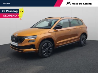 Skoda Karoq 1.5TSI/150PK ACT Sportline DSG · Navigatie · Trekhaak · Apple/Android Car Play · Camera · Einde garantie 11-03-2029 of 60000km.