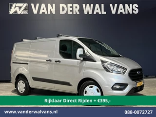 Ford Transit Custom 2.0 TDCI 130pk Automaat L1H1 Euro6 *Rijklaar Direct Rijden* Airco | LED | Apple Carplay | Cruisecontrol | Trekhaak Parkeersensoren, Stoelverwarming, Verwarmde voorruit, Dakdragers