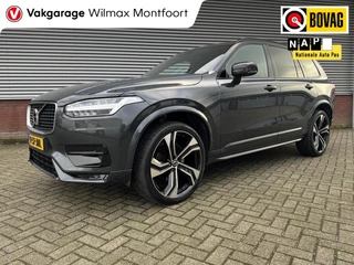 Volvo XC90 B5 AWD R-Design|Diesel-Hybride|Grijs Kenteken!!|Euro 6|EX BTW|Automaat|Leder-Alcatara|Luchtvering|Stoel-stuur verwarming|Apple-Android Carplay|22 inch Wielen